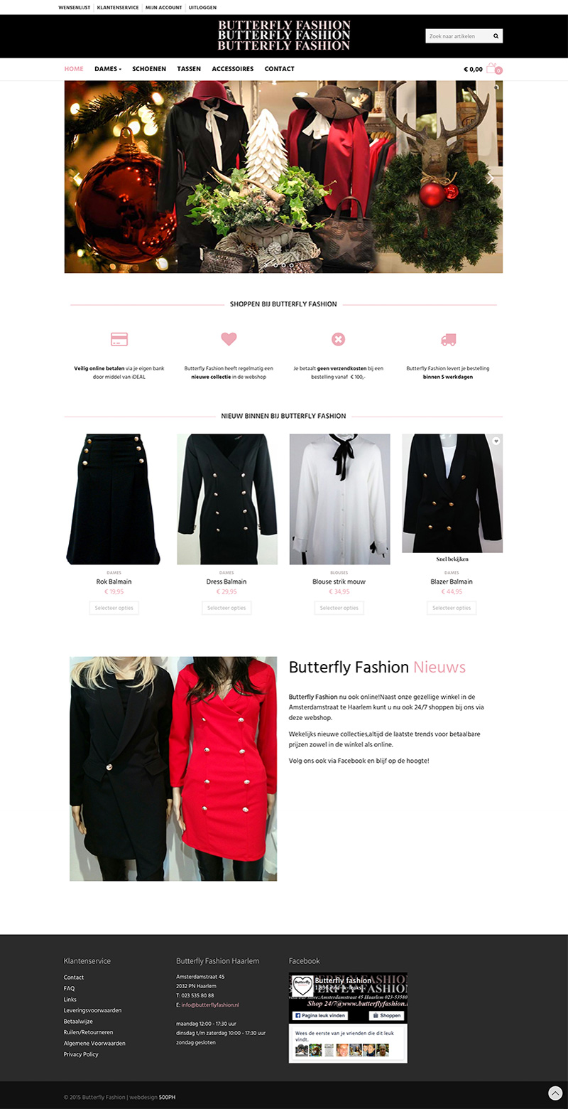 Butterfly Fashion - webshop