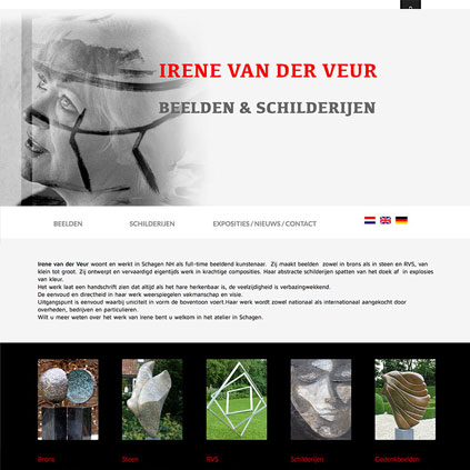 Irene van der Veur - website