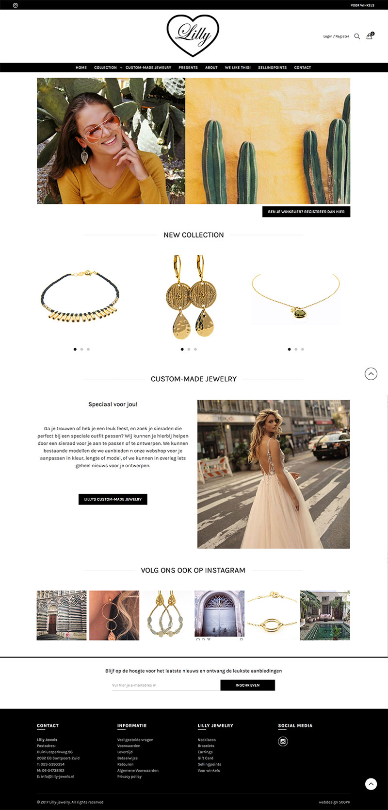 Lilly Jewelry - webshop